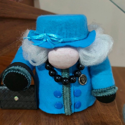 Doll handmade gnome The Queen made to order