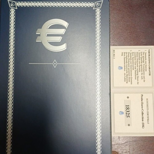 Probe Euro set Danmark 2002 like new
