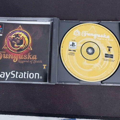 Tunguska PlayStation (PS1) game used