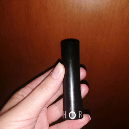 Sephora mat lipstick used, deep red
