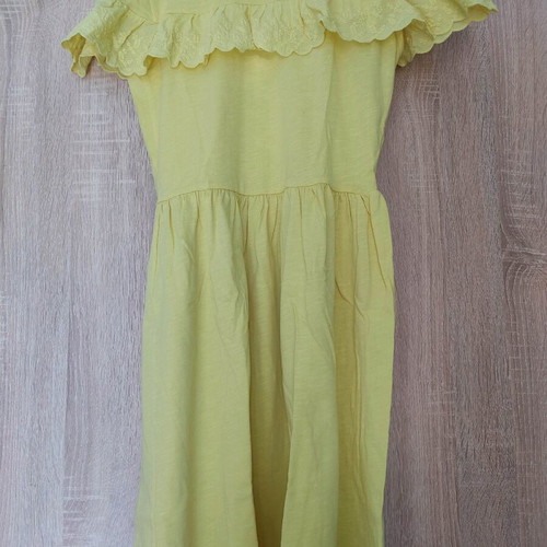 Children's dress new, size 13/14, yellow