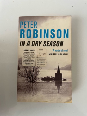 Novel Peter Robinson In a Dry Season μεταχειρισμένο, αγγλικά