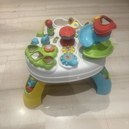 Baby Clementoni Activity Table used, infant educational toy