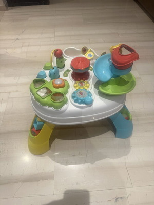 Baby Clementoni Activity Table used, infant educational toy