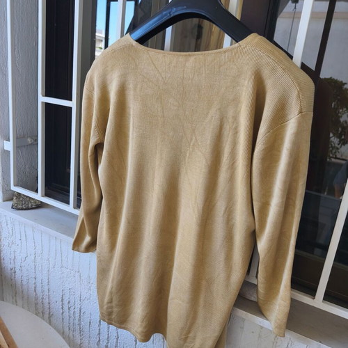 Set jacket and blouse beige like new