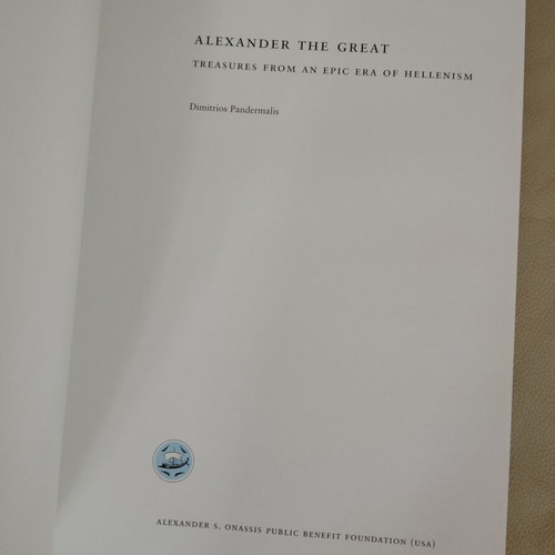 Alexander the Great book album new, English