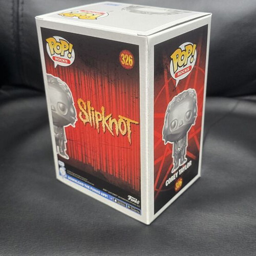 Slipknot Funko Pop Corey Taylor 326 Platinum mint, new
