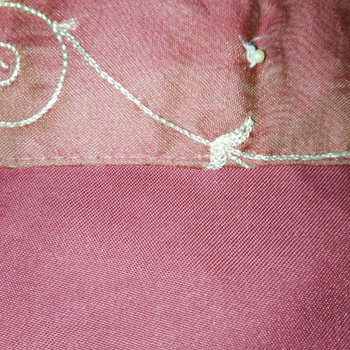 Curtain from store display, new, Indian fabric