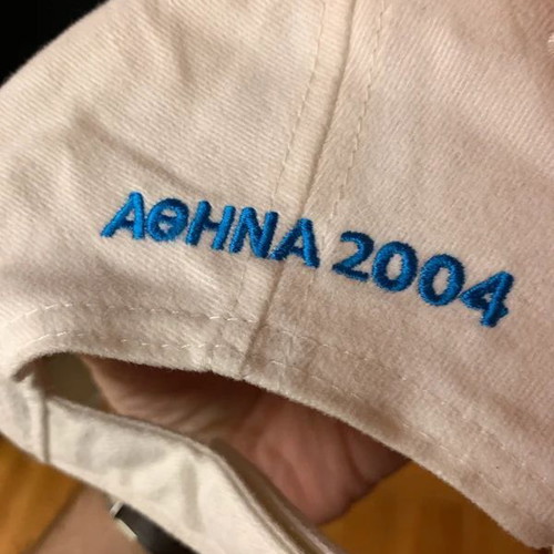 Athena Foivos Athens 2004 Official Baseball Cap like new