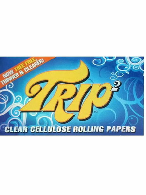 Trip Clear Cellulose 1 1/4 rolling papers new