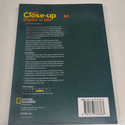 New Close-up English in Use B2 new student book