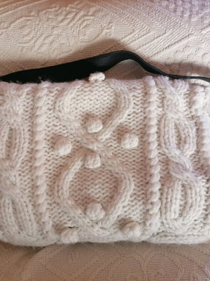 Knitted girls' bag new