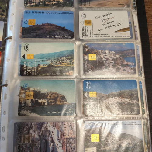 Ote phone cards collection pack of 250, like new, 1997-1999