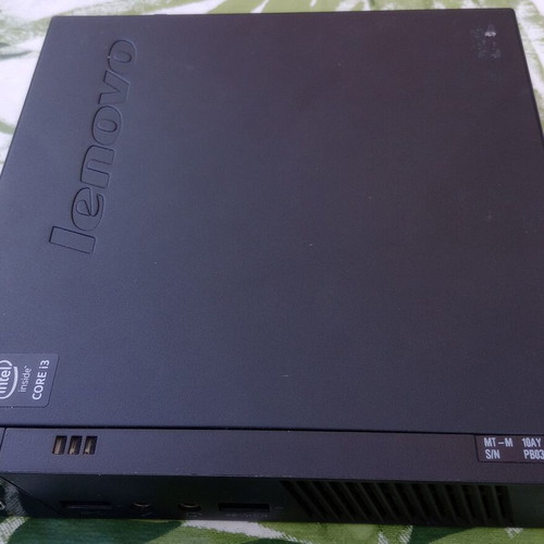 Lenovo ThinkCentre M73 i3-4150T desktop PC like new, 4GB RAM, 120GB SSD, Windows 11 Greek