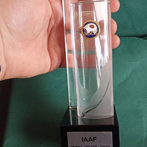 IAAF Council Meeting Tokyo 1991 Award like new, official sports memorabilia