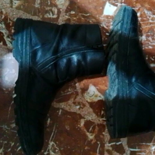 Boxer boots used, size 43, black