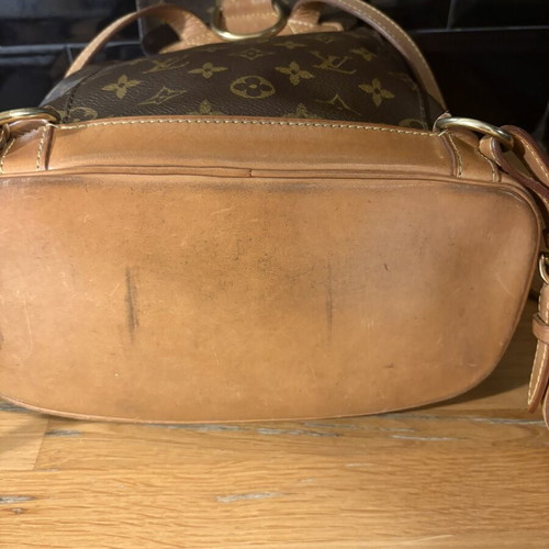 Louis Vuitton Montsouris MM backpack, vintage, medium size, brown