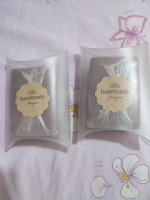 Handmade soaps new with lavender scent for facial cleansing