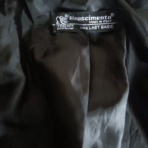 Rinascimento women's jacket One Size like new, black