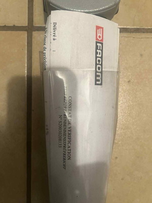 Facom torque wrench new