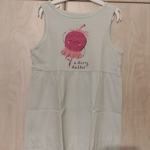 Dress for girl 8 years like new, turquoise