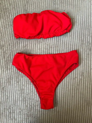 Bikini like new, red