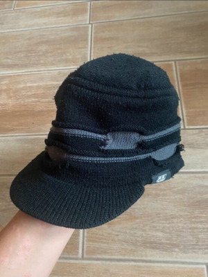 Diesel beanie used, black and gray, one size