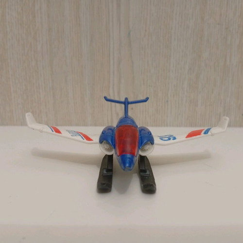 Hot Wheels Sky Busters Snow Explorer die-cast aircraft used blue