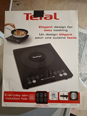 Tefal IH2108E1 EveryDay Slim induction hob, black