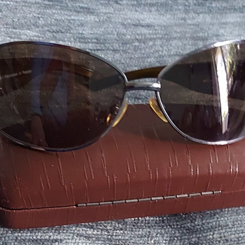 Bluepoint women's panoramic sunglasses 5085-02 like new, brown