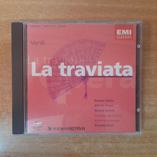 Giuseppe Verdi La Traviata Highlights CD, classical