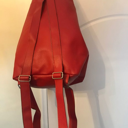 Red backpack new