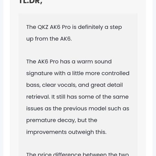 QKZ AK6 PRO Gaming earphones like new