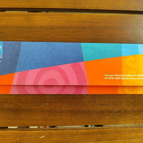 Olympic Games 2004 Tickets like new, general rehearsal and opening ceremonies