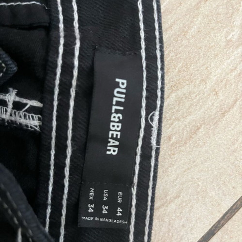 Pull & Bear cargo jeans like new, black, size XXL