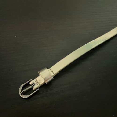 Belt silver like new, 100cm