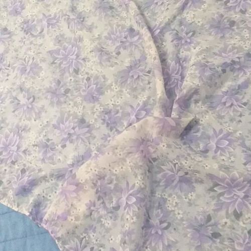 Vintage scarf new, nylon 77×90 cm