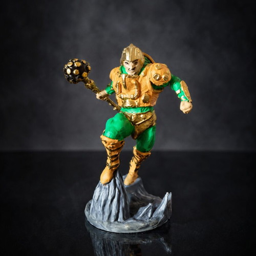 Man At Arms MOTU figure new, 13cm detail