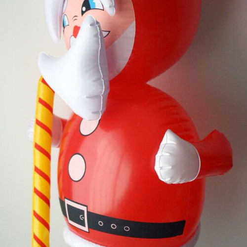 Vintage 80's Large Inflatable Santa Claus 112cm New