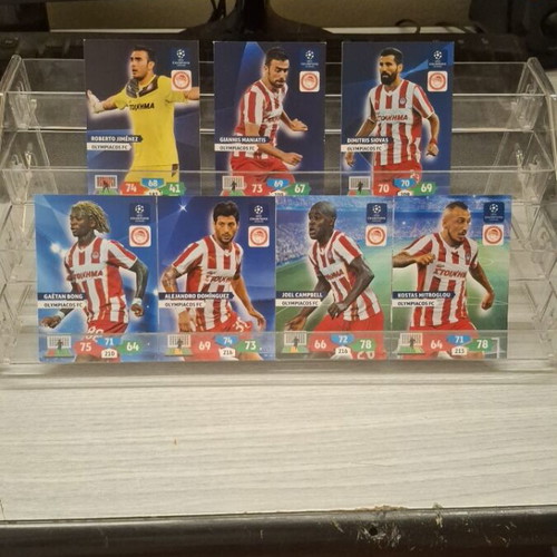 Panini Champions League Adrenalyn 2013-14 Olympiacos card set new