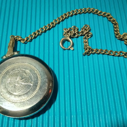 Vintage Soviet pocket watch used, mechanical Vostok