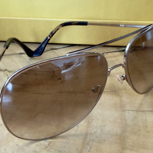 BSB Aviator sunglasses, brown gradient light mirror lenses