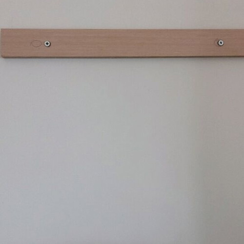 Minimalist Wenge wall shelves set like new, 2 pcs, premium sturdy build