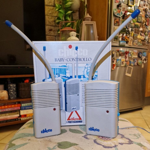 Vintage Chicco baby monitor used, 90's