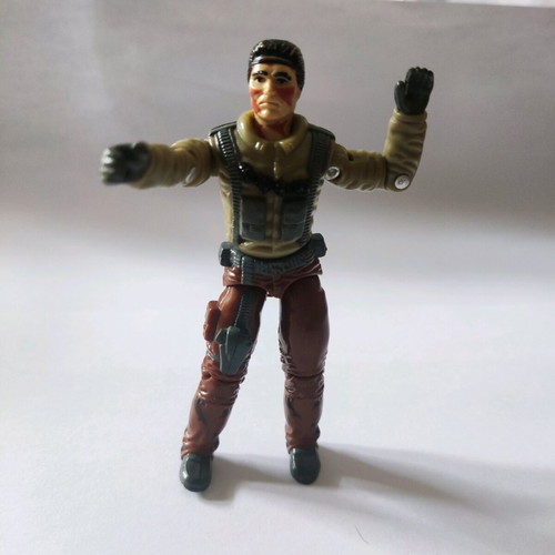 G.I. Joe Bullhorn action figure used, vintage collectible