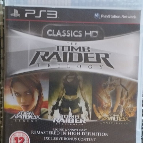 Tomb Raider HD Collection PS3 game like new