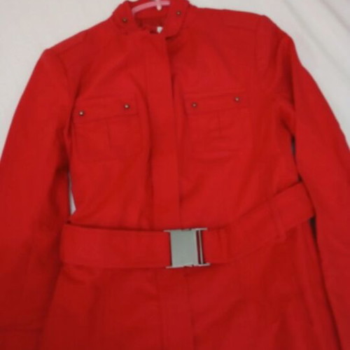 Zara jacket like new, red, size L