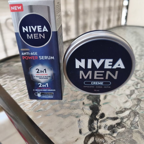 Nivea Men Power Serum and Creme new, 24-hour hydration