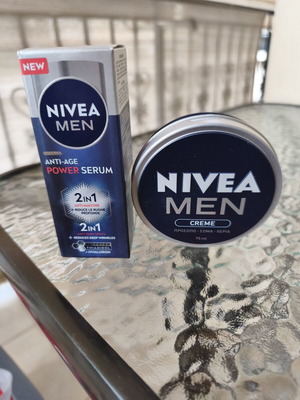 Nivea Men Power Serum and Creme new, 24-hour hydration