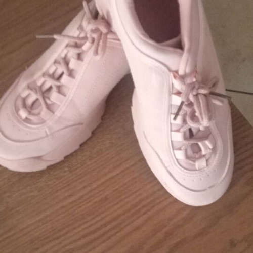 Women's shoes pink sneakers almost unworn size 40